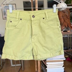 Vintage Levi’s Orange Tab Women's Green Shorts